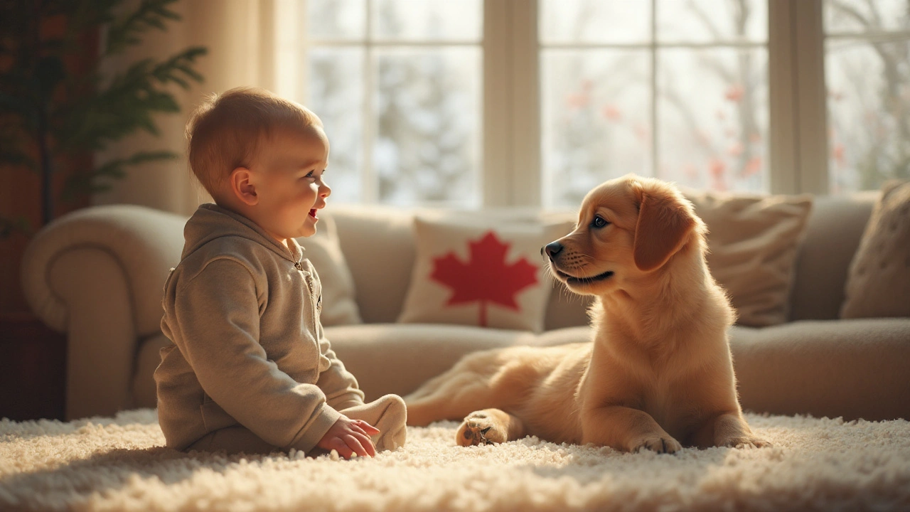How Pets Help Infants Build Empathy and Find Companionship