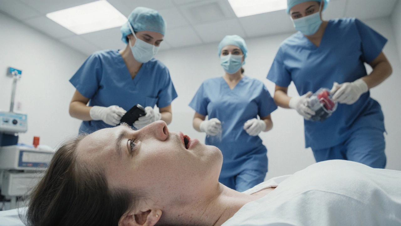 Understanding Amniotic Fluid Embolism: A Rare Obstetric Emergency