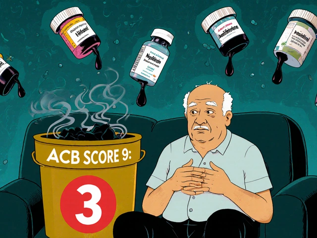 Anticholinergic Burden with Tricyclic Antidepressants: Cognitive and Cardiac Risks