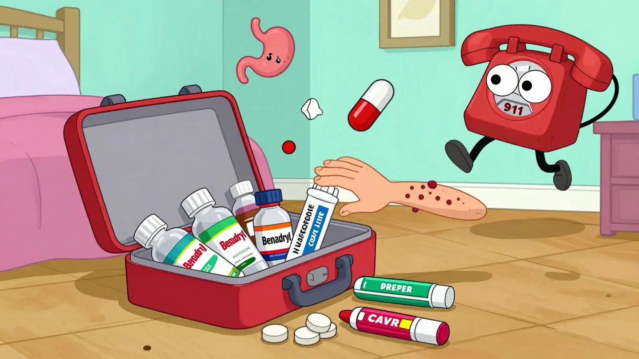 Home Emergency Kit for Medication Side Effects: What to Include