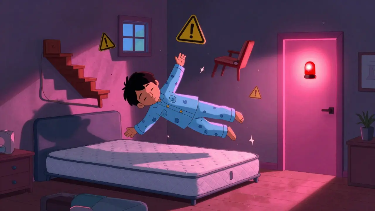 Parasomnia Safety: Bedroom Modifications and Injury Prevention